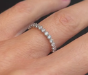 LD099-YG or LD099-P Defined Diamond Band
