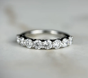 LD131-P or LD131-YG 8 Stone Eternity Band – 2ct