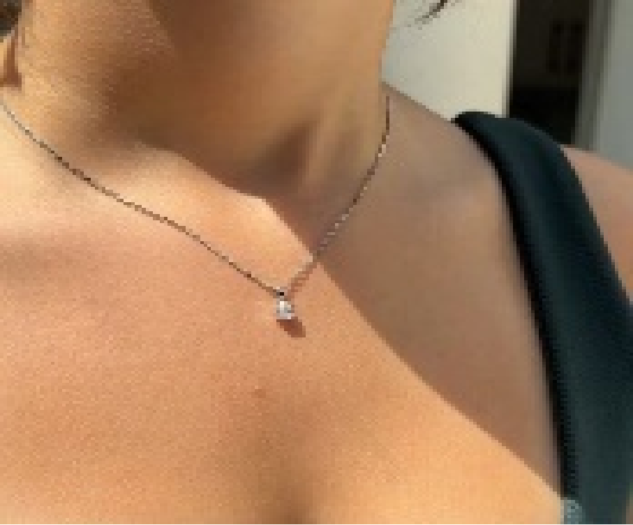 LD116-05-YG/LD116-1-YG/LD116-05-P/LD116-1-P Classic Pear Pendant 7x4.4mm (Mount) 