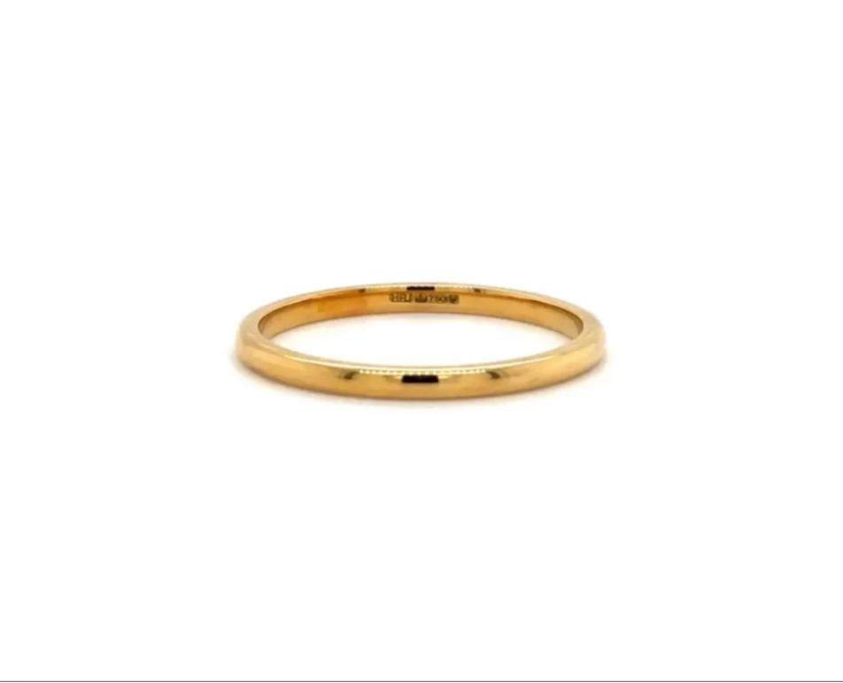 LD104-YG or LD014-P Classic Band – 2mm 